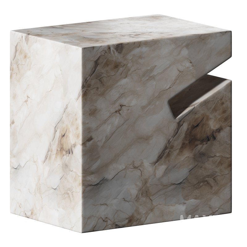 Natural side table marble - Image 4