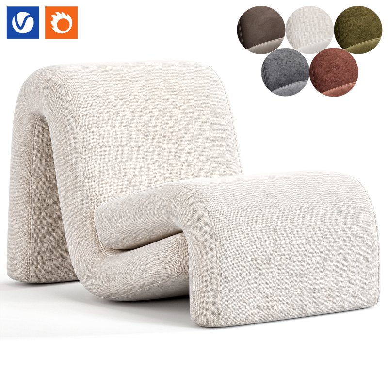 Curve Armchair By Manner Matter - Image 1