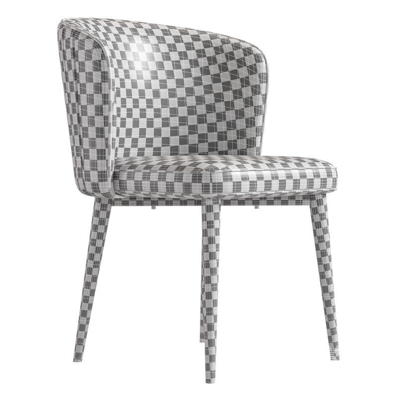 CLAUDE FABRIC DINING CHAIR - Image 4