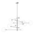 Chandelier Argento L - Thumbnail 8