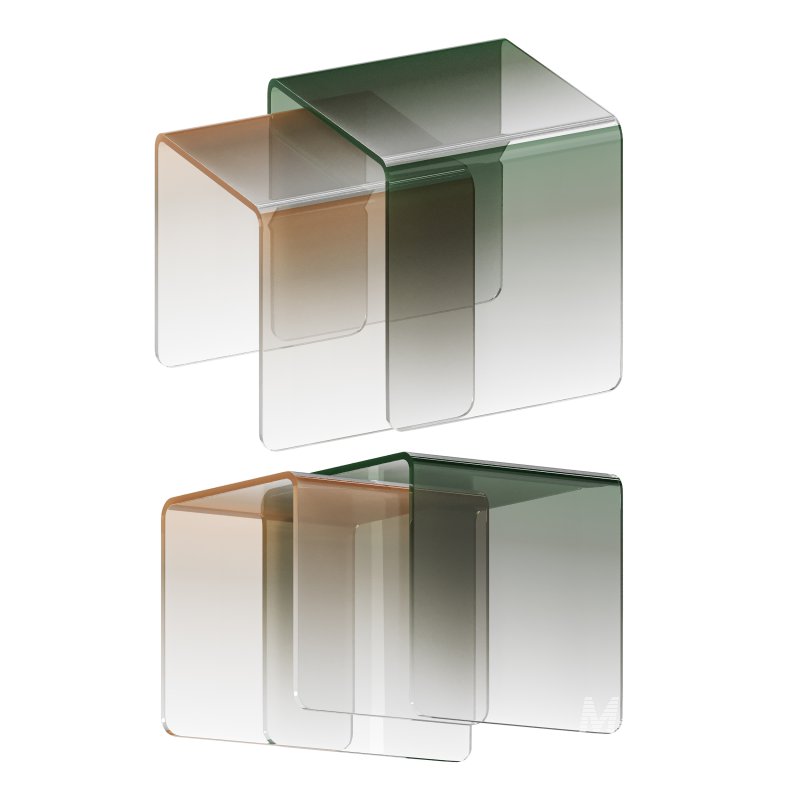 Simple Acrylic Side Table - Image 8
