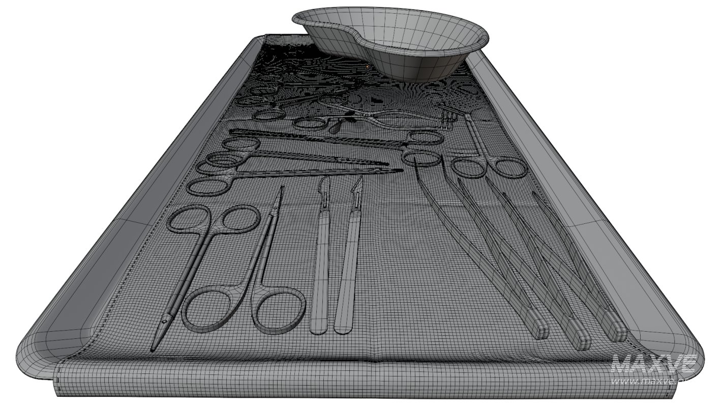 Tray with surgical equipment - Image 13