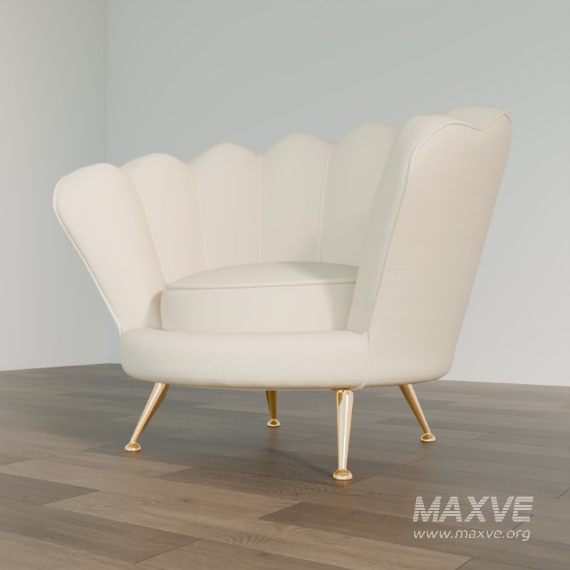 Shell Armchair - Image 3
