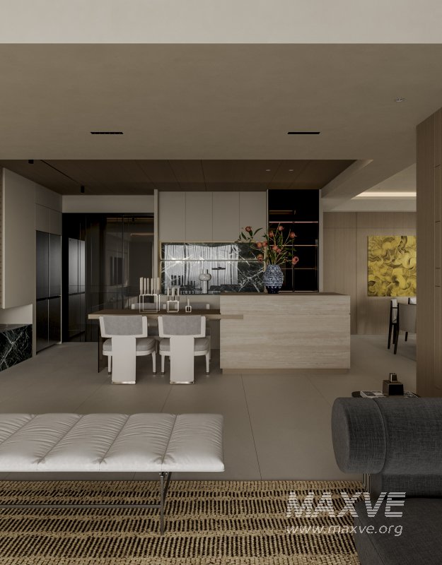 Modern living and dining room - Image 10