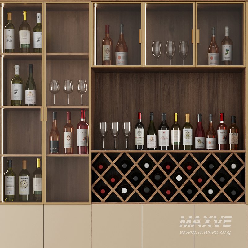 Bar Cabinet Set8 - Image 3