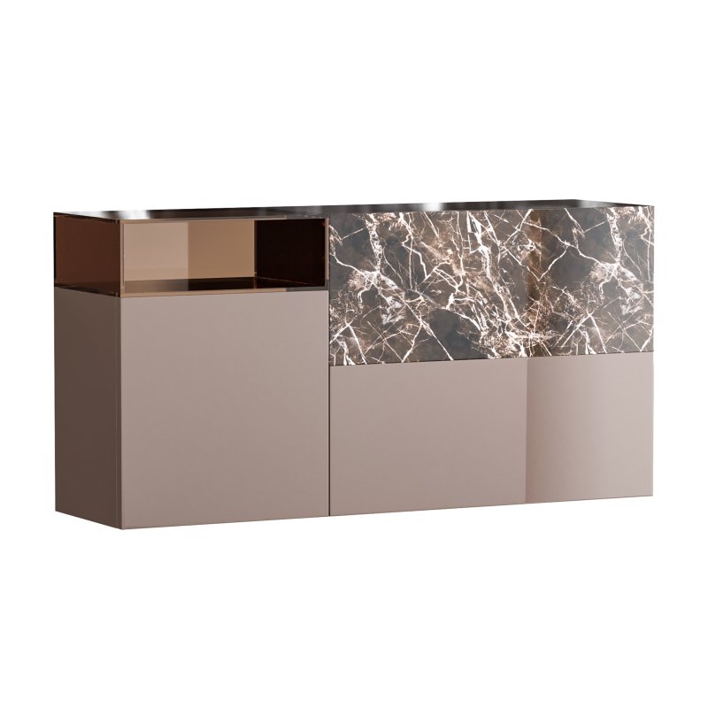 36e8 Glass Sideboard 05 - Image 4