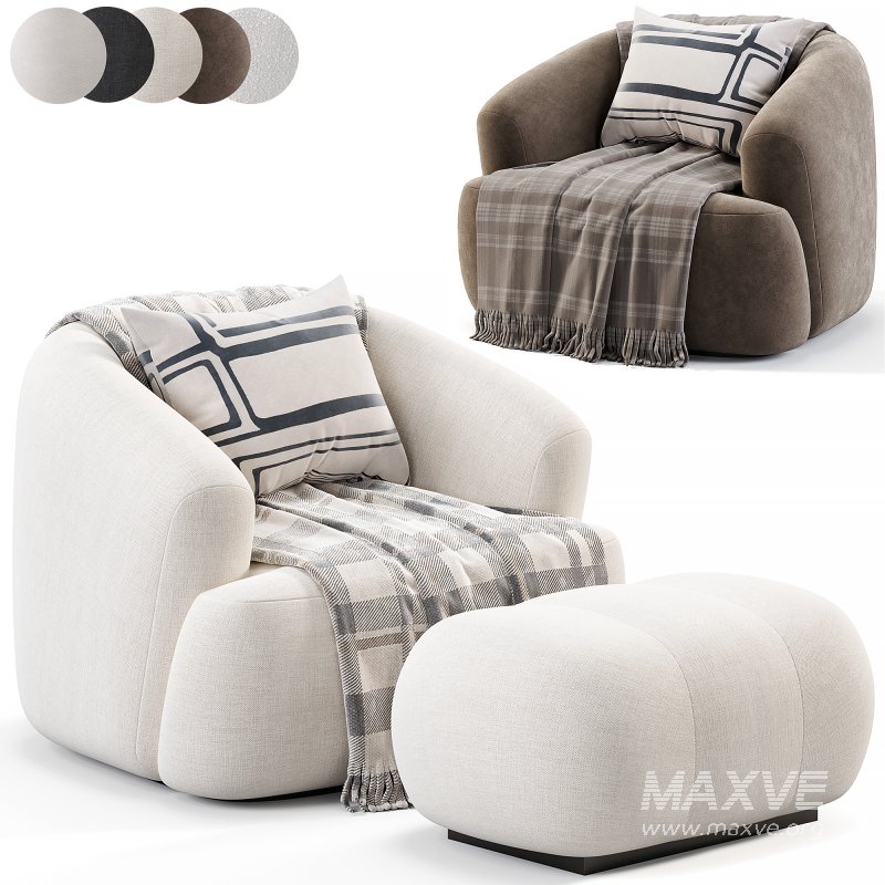 Boucle Sessel Sofia By Westwing - Image 1