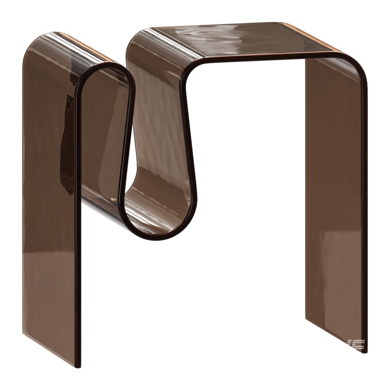 Curvy Side Table – Acrylic - Image 7