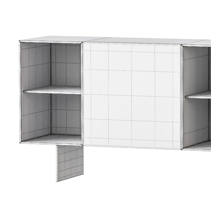 36e8 Glass Sideboard - Image 15