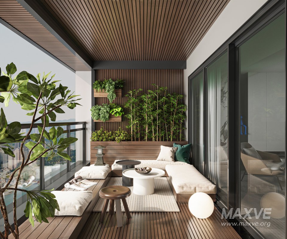 Modern balcony - Image 1