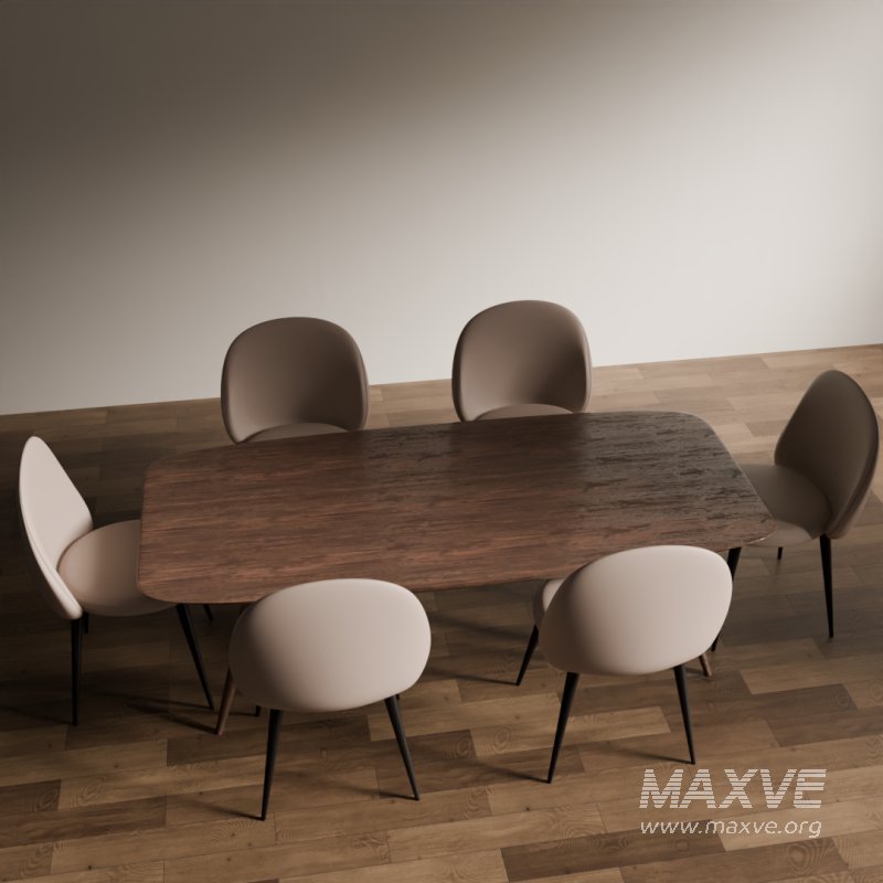 Modern Dining Table Set - Image 2