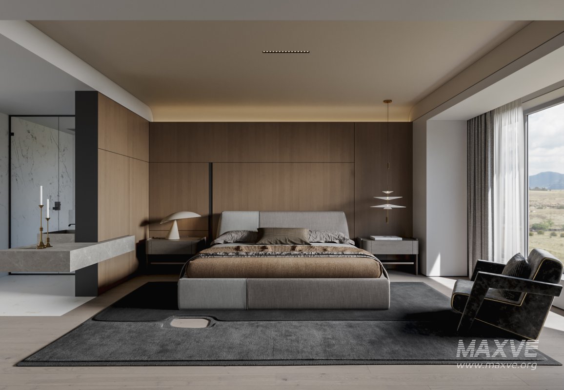 Modern bedroom - Image 1