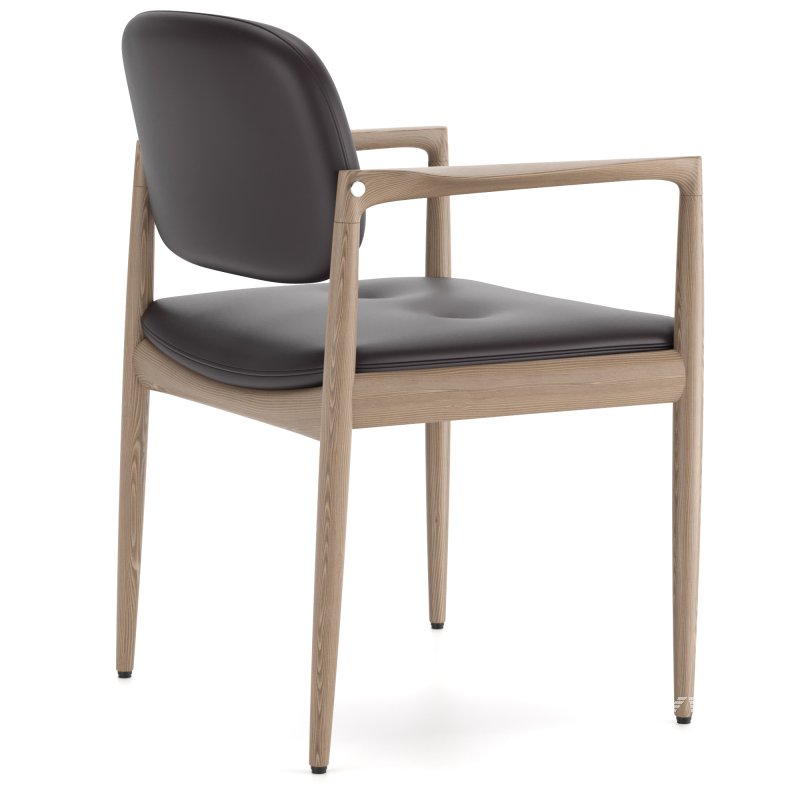 Minotti Yoko Dining Little chair - Image 3