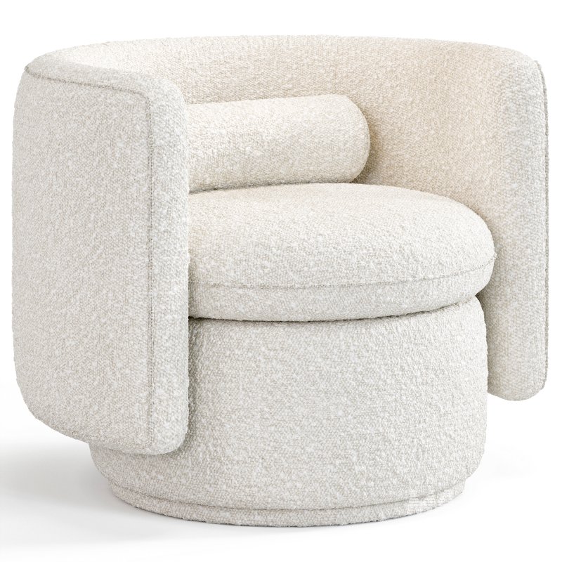 Tuzla Swivel Armchair By Polyandbark - Image 4