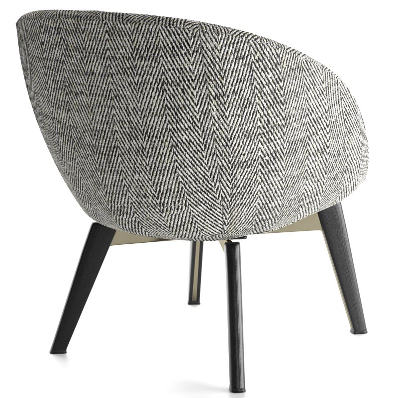 Minotti Russell Lounge Little Armchair - Image 2
