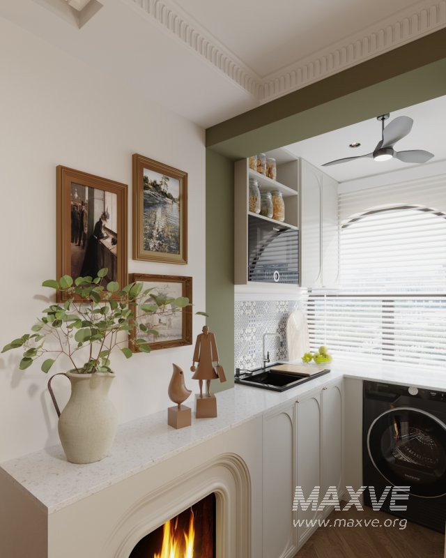 Apartment interior scene - Image 5