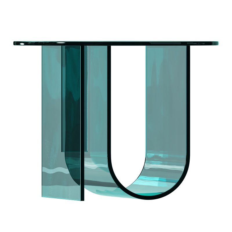 Living Room Acrylic Side Table - Image 7