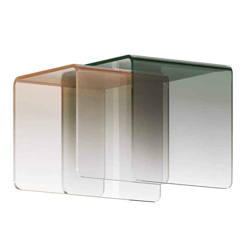 Simple Acrylic Side Table - Image 5