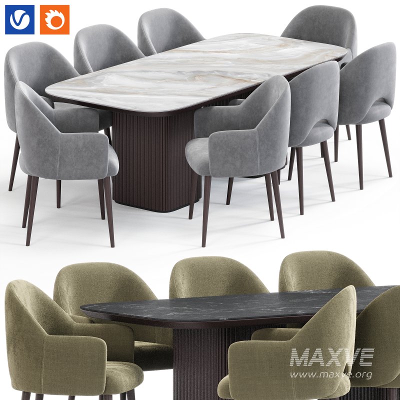 Propus Chair Ascella Table By Amgrades - Image 1