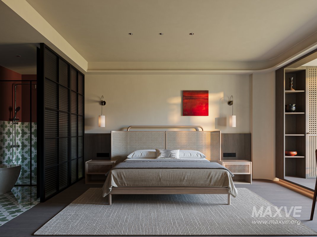 Bedroom interior scenes - Image 1