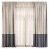 Modern Curtain 77 Optional Material Variants (Pack of 4) - Thumbnail 1