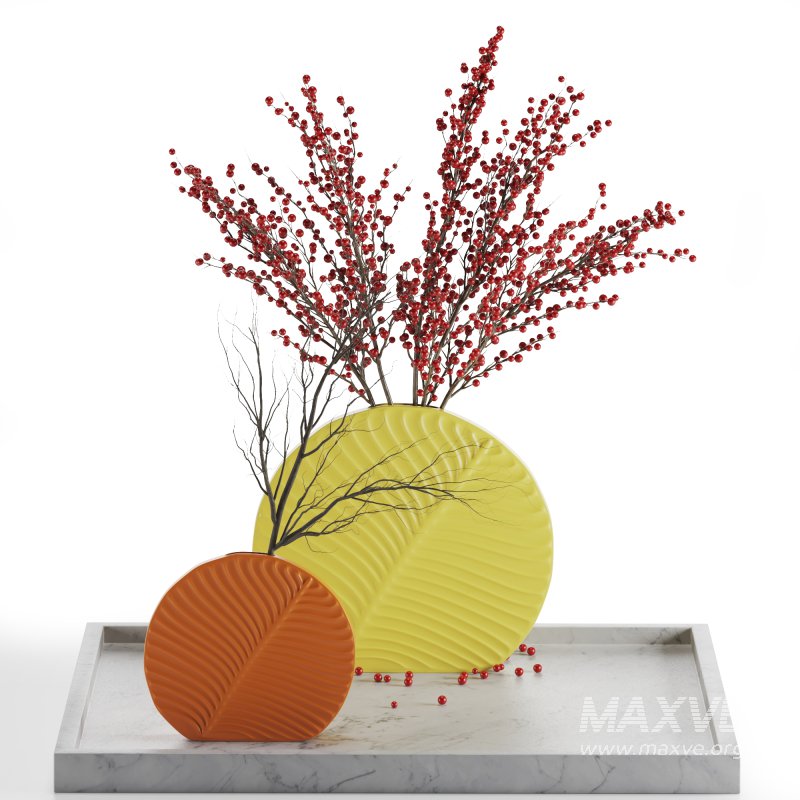 Decorative Dried Plant Bouquet set01 - Image 3