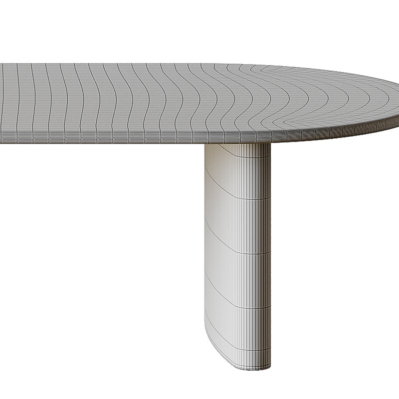 Linden Travertine Top Coffe Table - Image 15