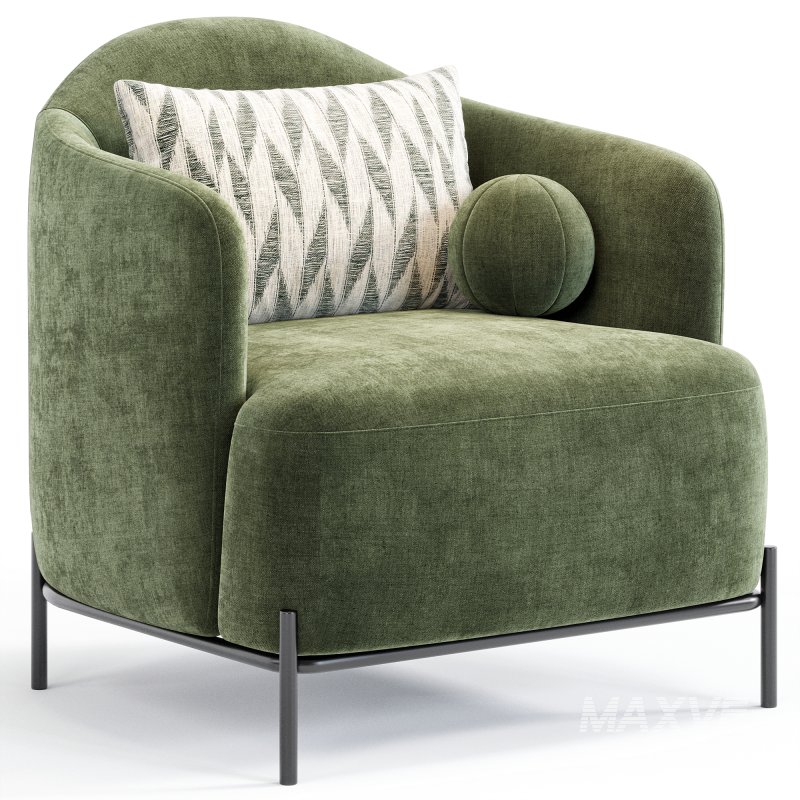 Wessex Upholstered Armchair By Temple And Webster - Image 2