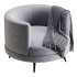 Carmela Swivel Chair - Thumbnail 6