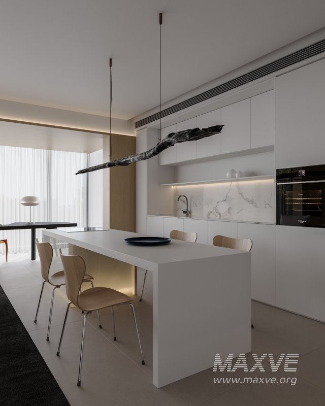 Modern living room dining room - Image 3