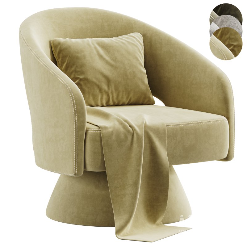 Bhupendra Swivel Accent Chair - Image 4