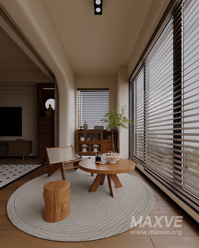 Living room and balcony - Image 3