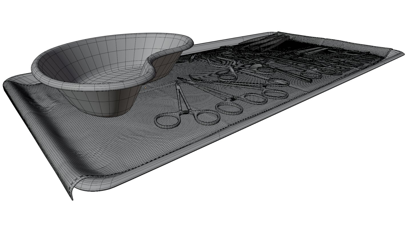 Tray with surgical equipment - Image 9