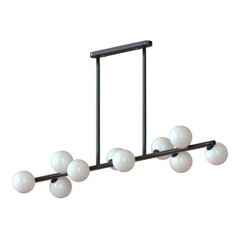 Odin – Glass Globe Chandelier - Image 4