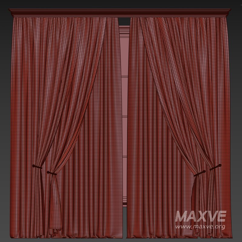 Velvet Curtain Set with Sheer Drapes 75 - Image 5
