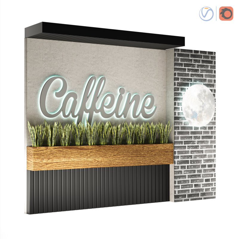 Wall Café Decor - Image 1