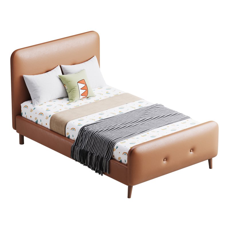 Flannelette Beige bed - Image 6
