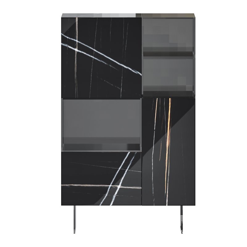 36e8 Glass Sideboard 02 - Image 3