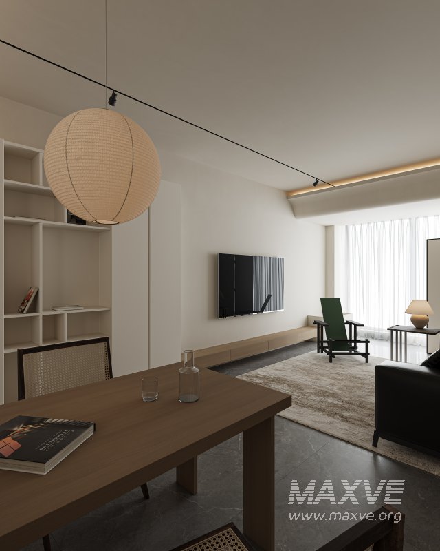Modern living and dining room - Image 8