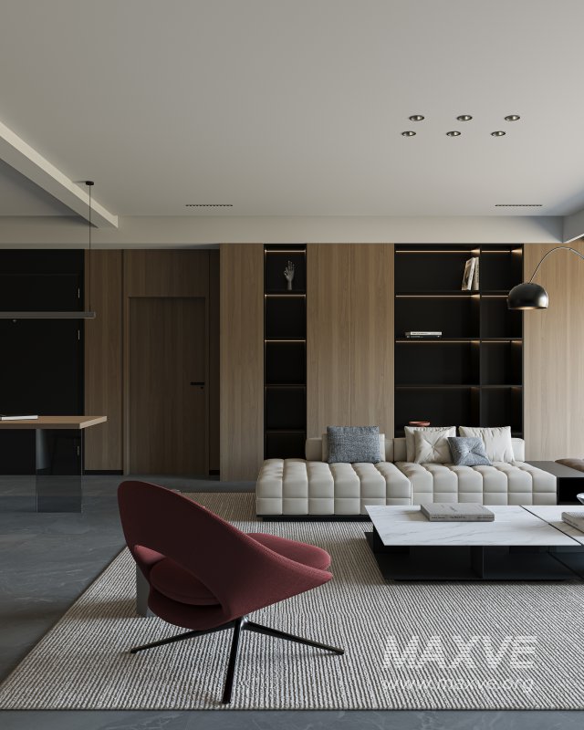 Modern living and dining room - Image 4