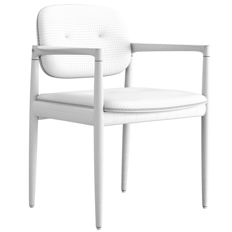 Minotti Yoko Dining Little chair - Image 7