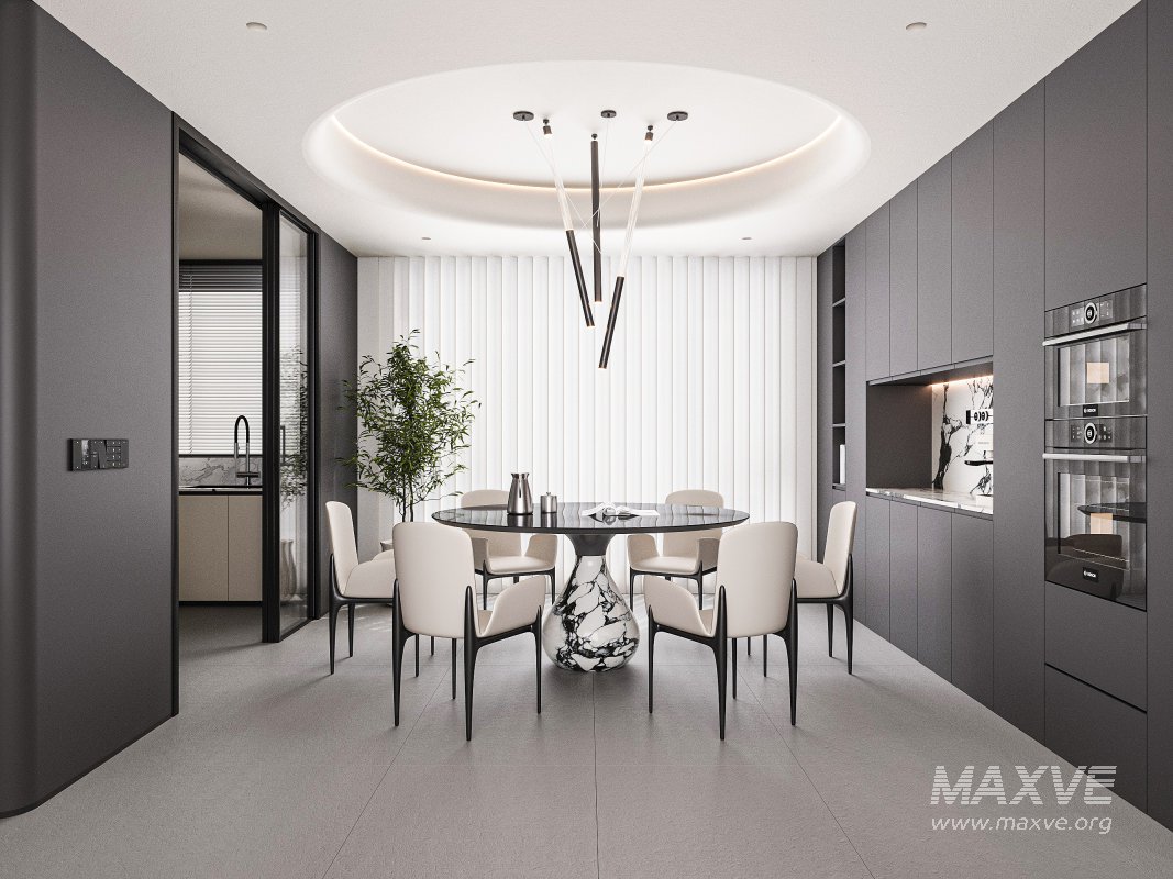 Modern dining room - Image 1