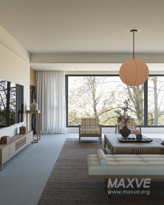 Chinese Living Room Dining Room - Image 4