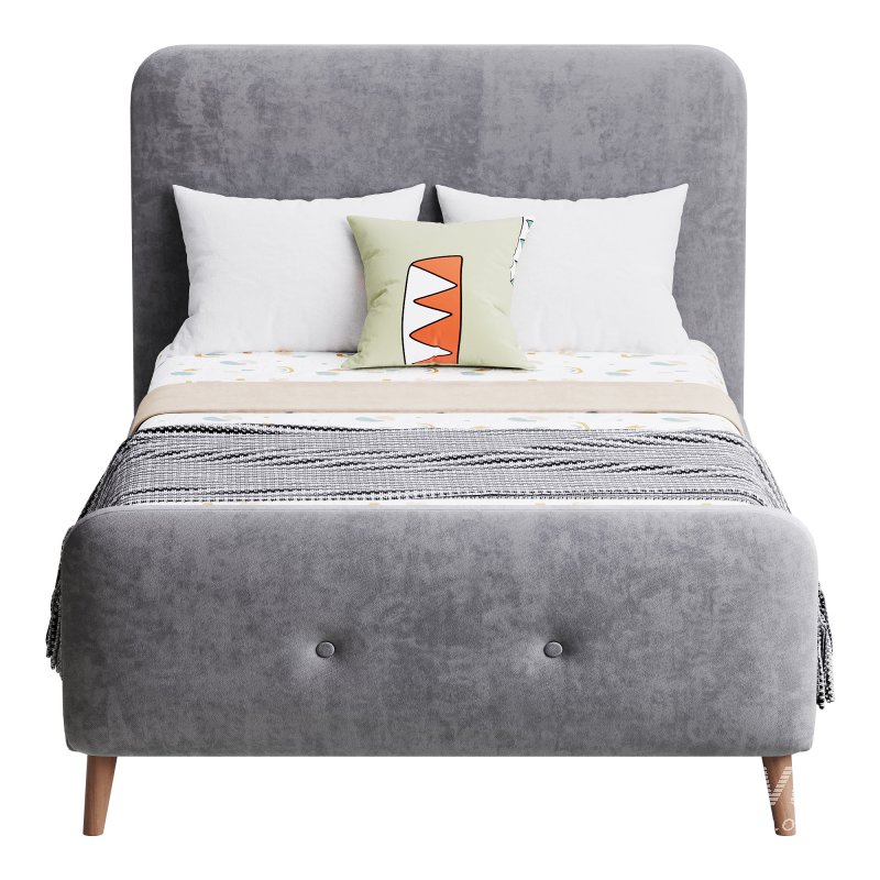 Flannelette Beige bed - Image 8