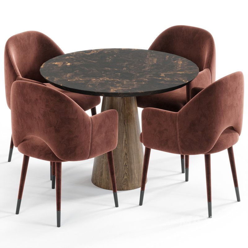 Propus Chair Round Table By Amgrades - Image 6