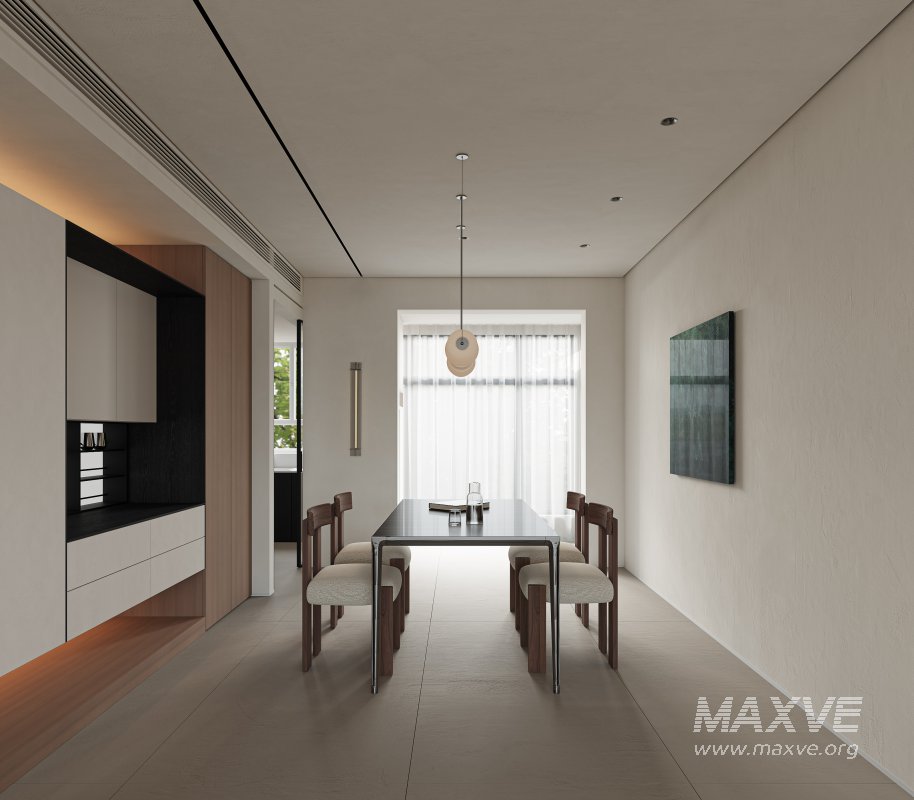Modern living and dining room - Image 2