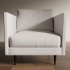 Mordern Minimalist Armchair - Thumbnail 3