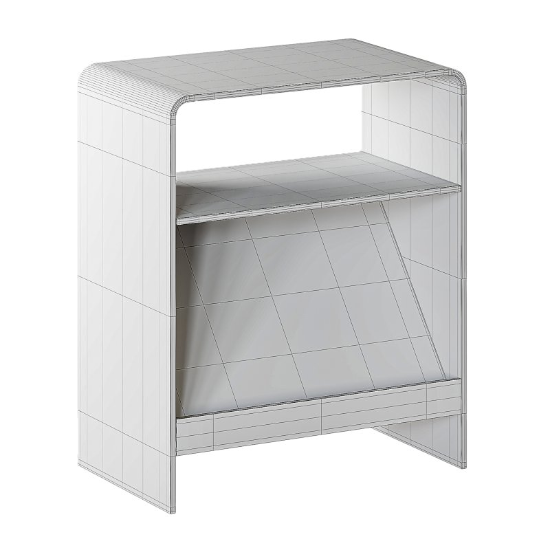 Acrylic Minimalist Transparent Side Table - Image 15