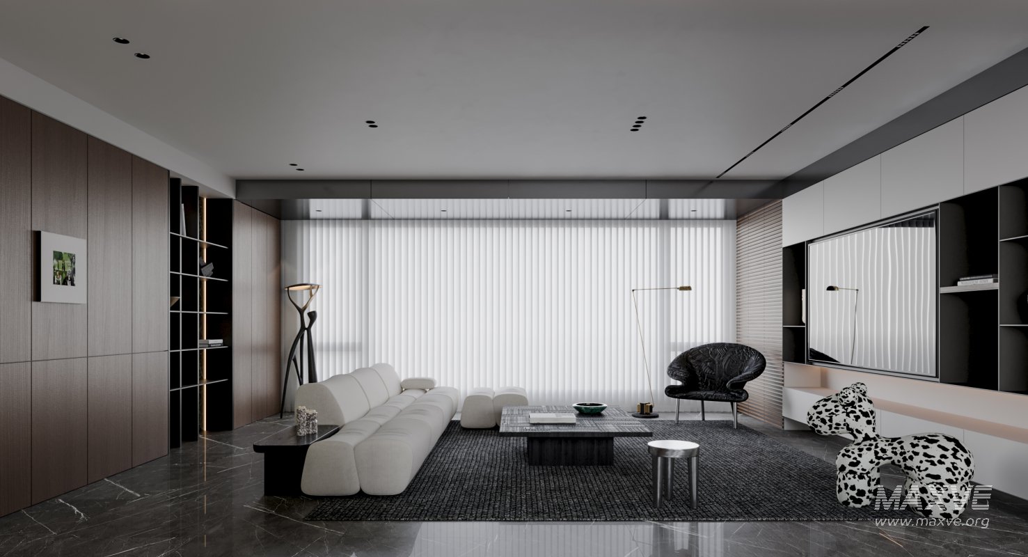 Modern living and dining room - Image 1