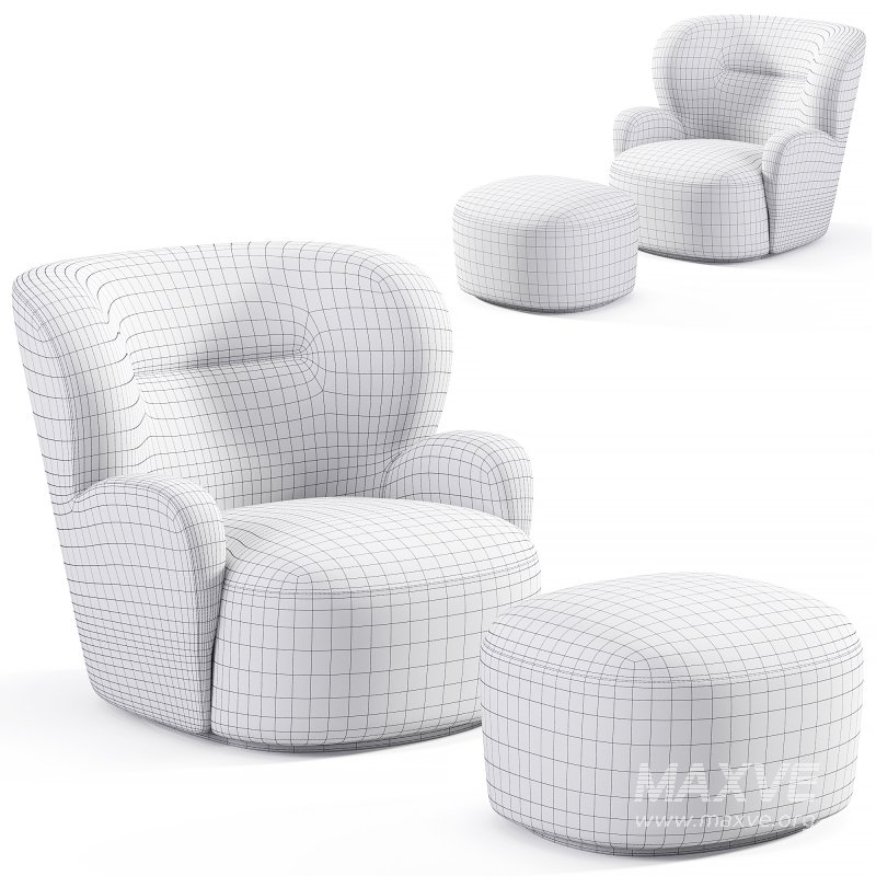 LOLL 09 Armchair By Gervasoni - Image 4